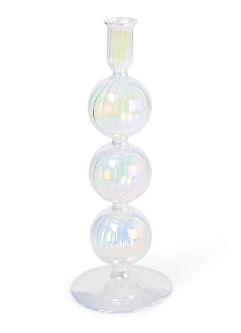 Vondels 3 Bubbles kandelaar 29 cm Transparant - Deal