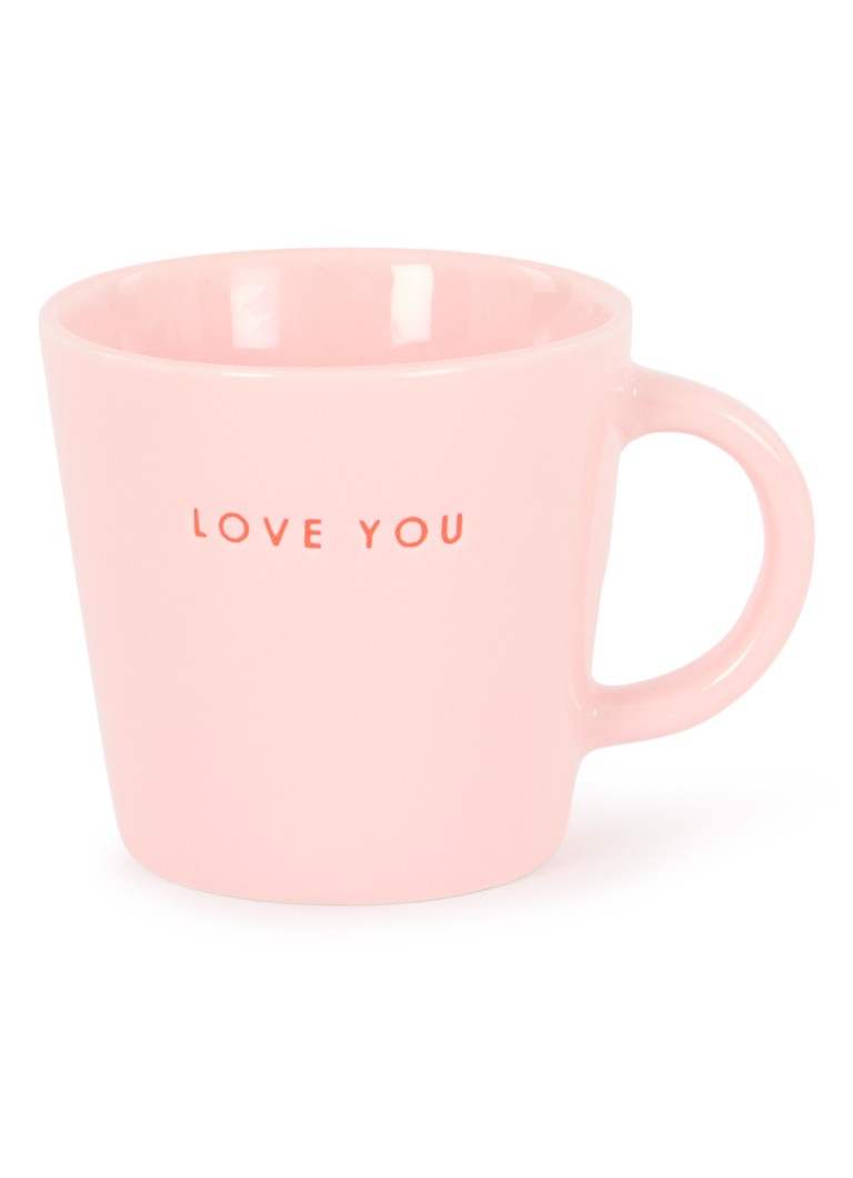 Vondels Love You kopje 25 cl Roze - Deal