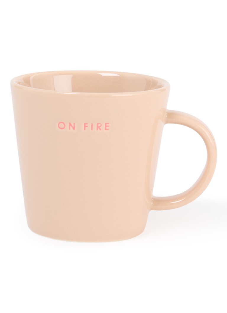 Vondels On Fire Mok 35 cl Donkerbeige - Deal