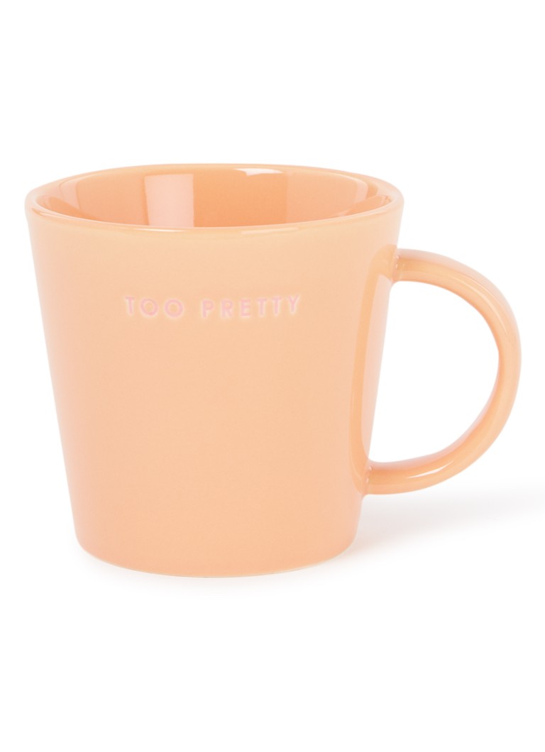 Vondels Too Pretty mok 35 cl Lichtoranje - Deal