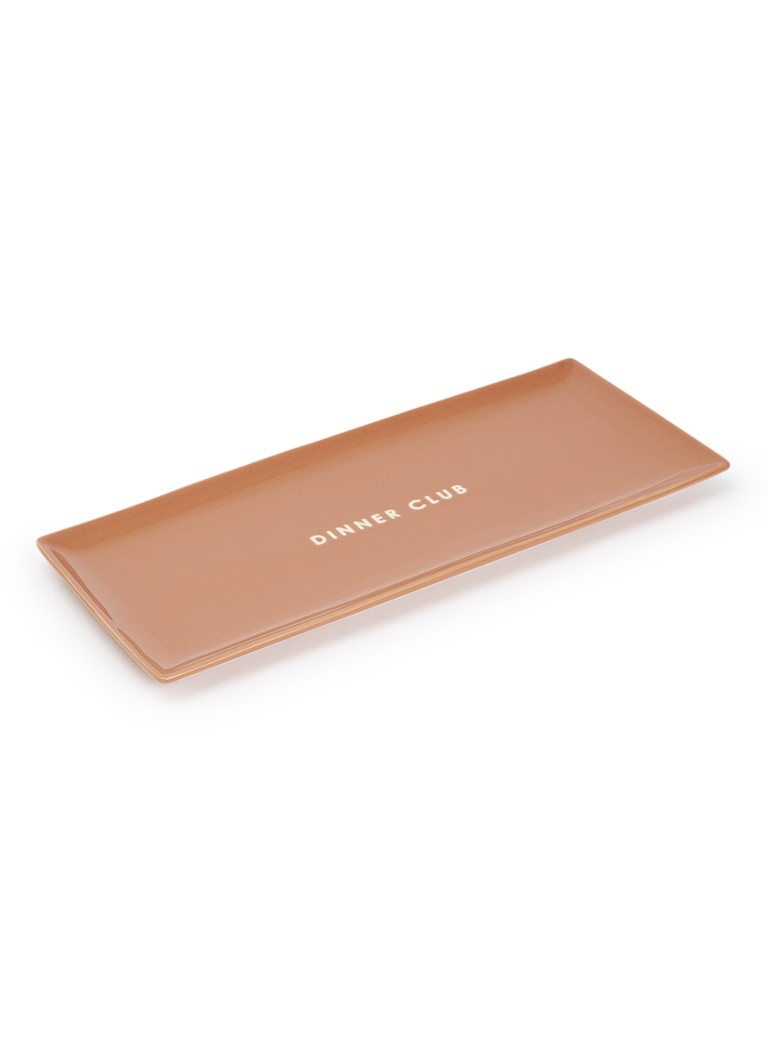 Vondels Dinner Club serveerschaal 35 cm Roestbruin - Deal