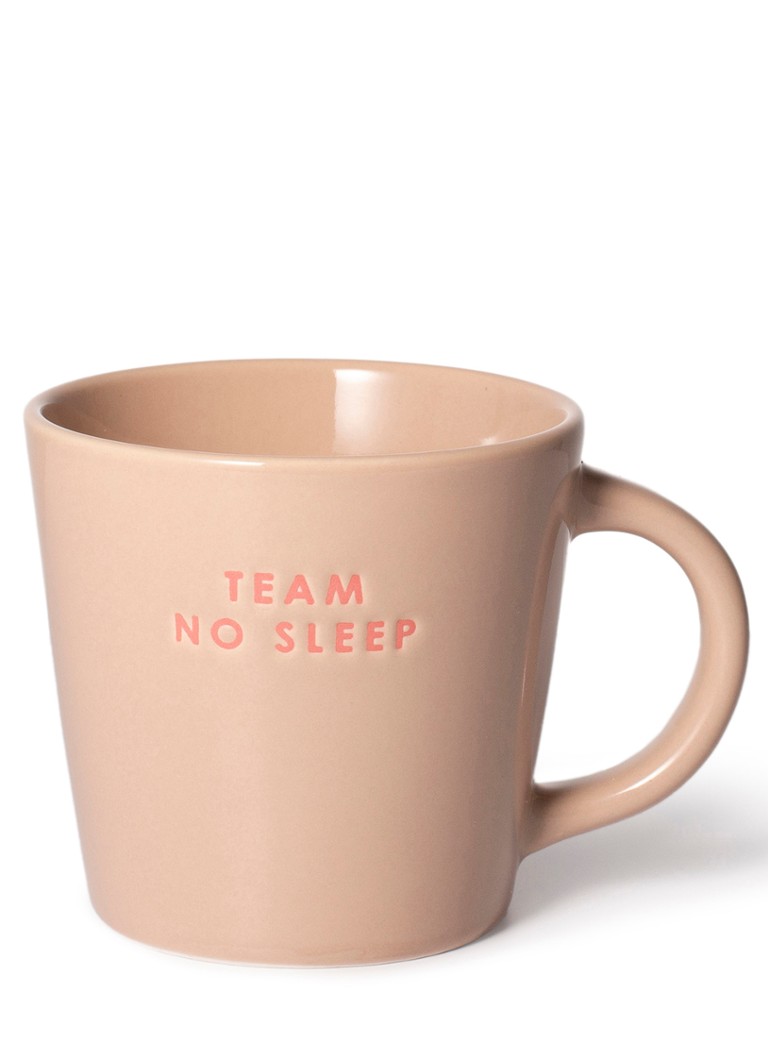 Vondels Team No Sleep kopje 25 cl Creme - Deal