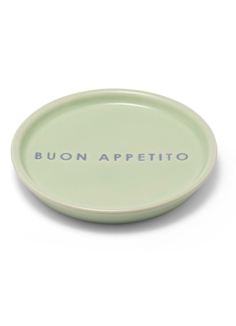 Vondels Buon Appetito gebaksbordje 8,5 cm Groen - Deal
