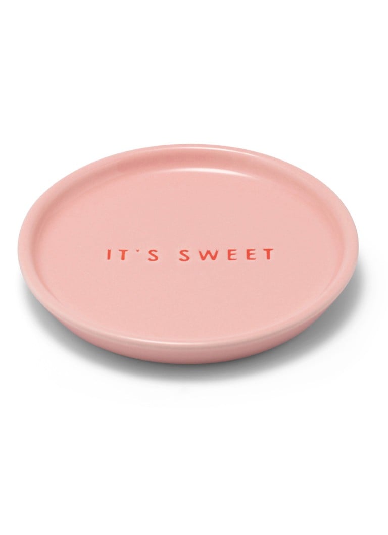 Vondels It's Sweet gebaksbordje 8,5 cm Roze - Deal