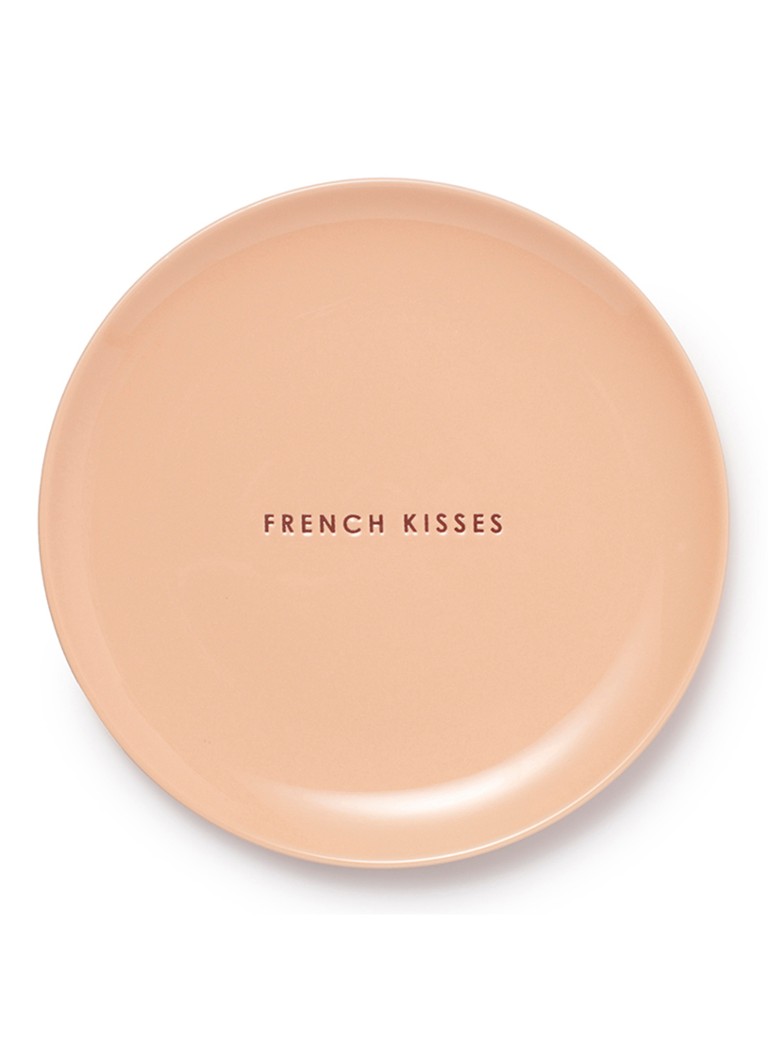 Vondels French Kisses ontbijtbord 22 cm Zalmroze - Deal