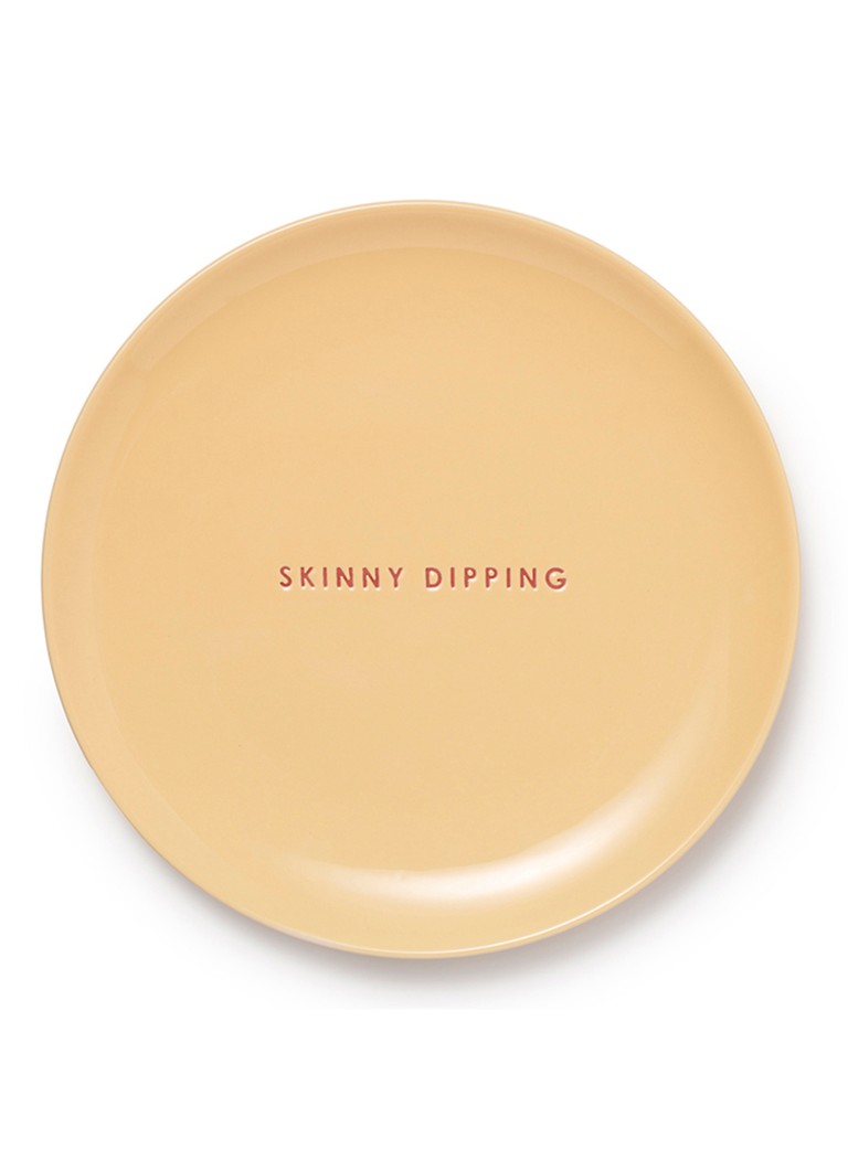 Vondels Skinny Dipping ontbijtbord 22 cm Geel - Deal