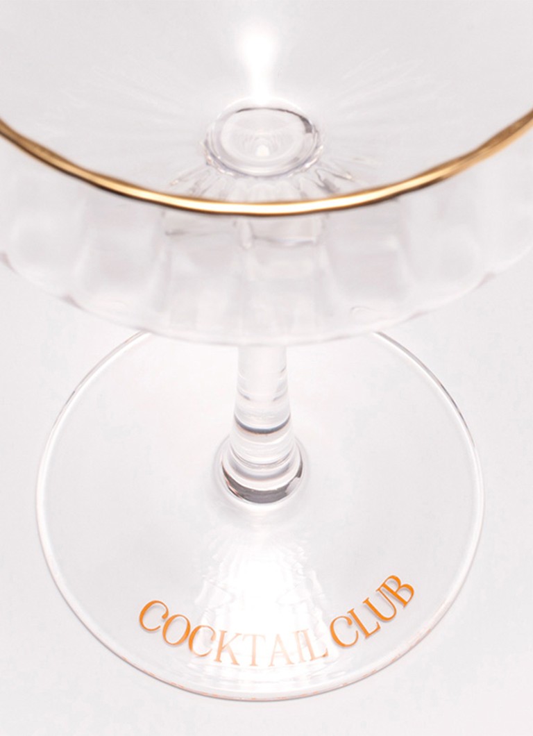 Vondels Cocktail Club cocktailglas Transparant - Deal