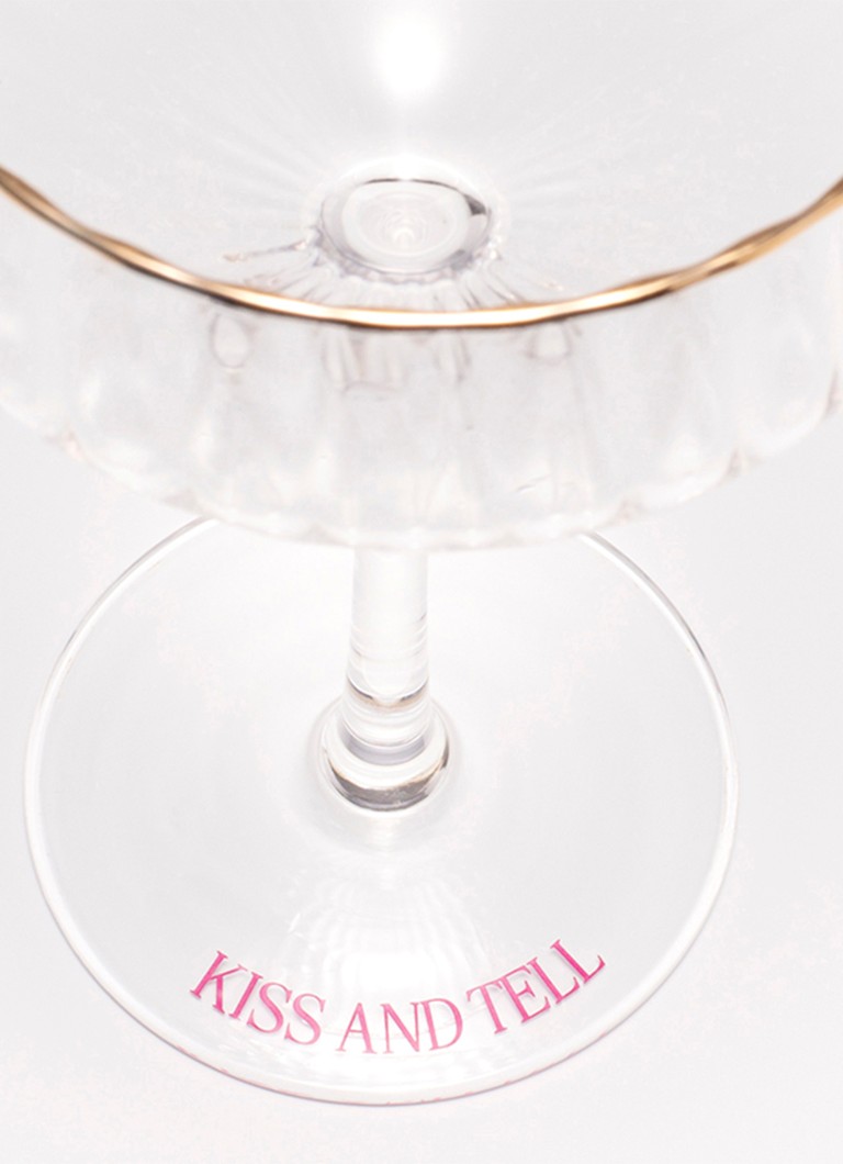 Vondels Kiss and Tell cocktailglas Transparant - Deal