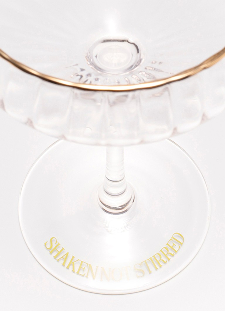Vondels Shaken Not Stirred cocktailglas Transparant - Deal