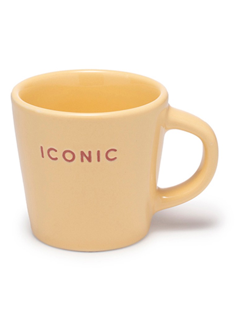 Vondels Iconic espressokopje 8 cl Geel - Deal