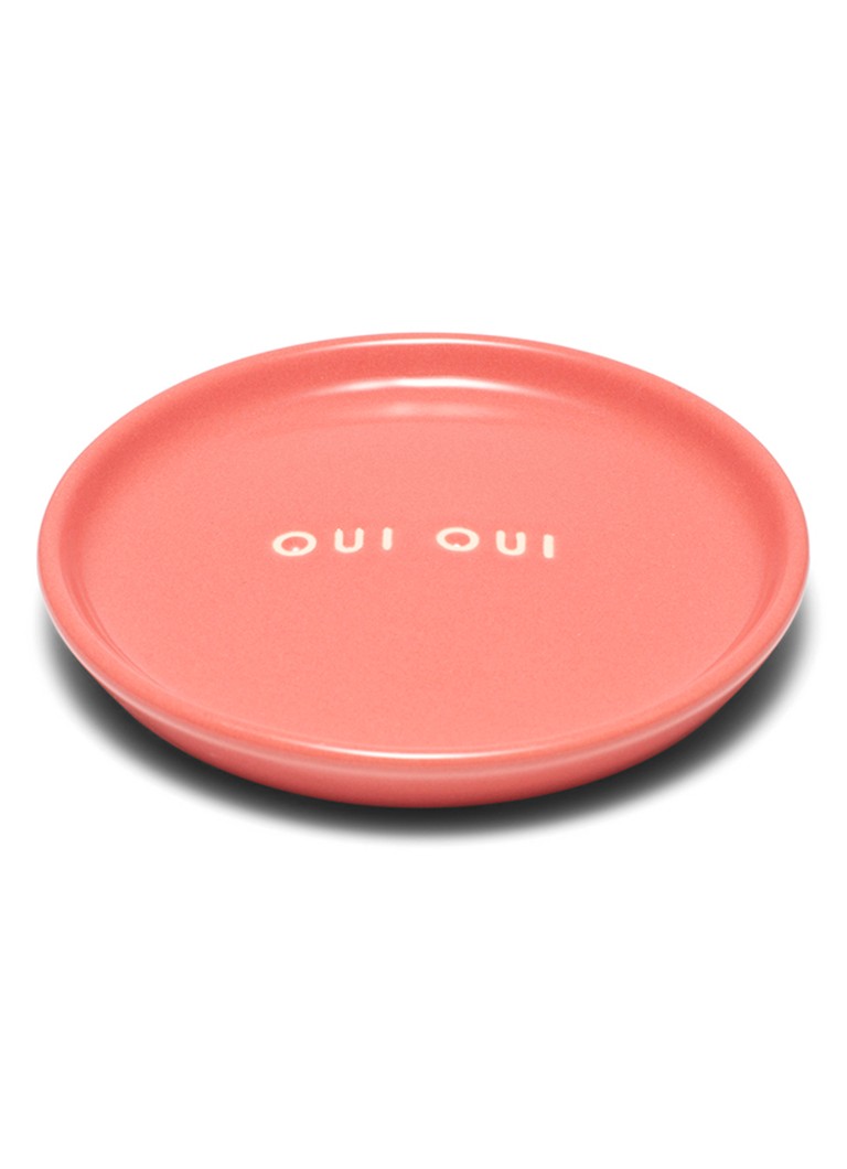 Vondels Oui Oui gebaksbordje 8,5 cm Koraal - Deal