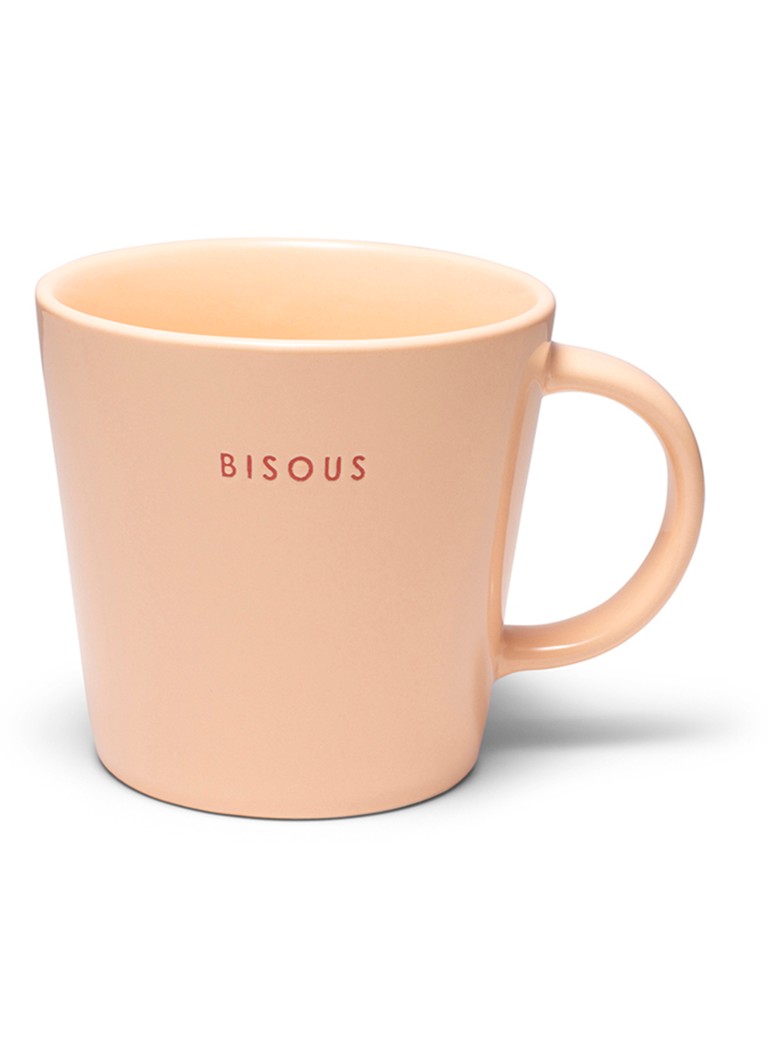 Vondels Bisous mok 35 cl Zalmroze - Deal