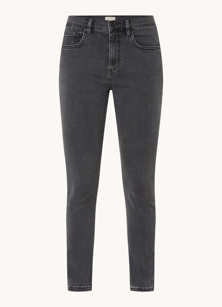 French Connection Dames High waist skinny jeans met stretch in de kleur Antraciet