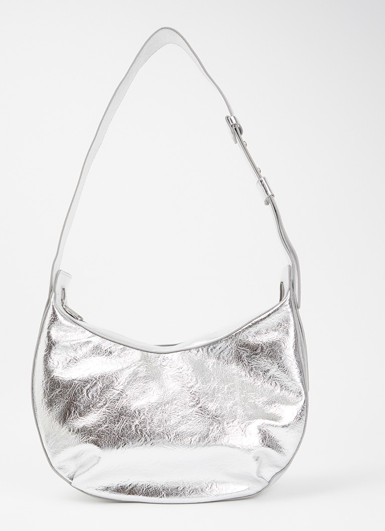 French Connection Dames Crossbodytas met verstelbare schouderriem in de kleur Zilver
