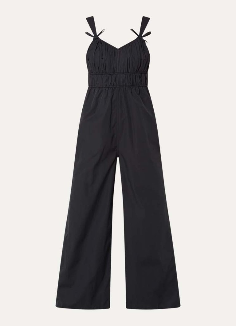 French Connection Dames Era straight fit jumpsuit met steekzakken in de kleur Zwart
