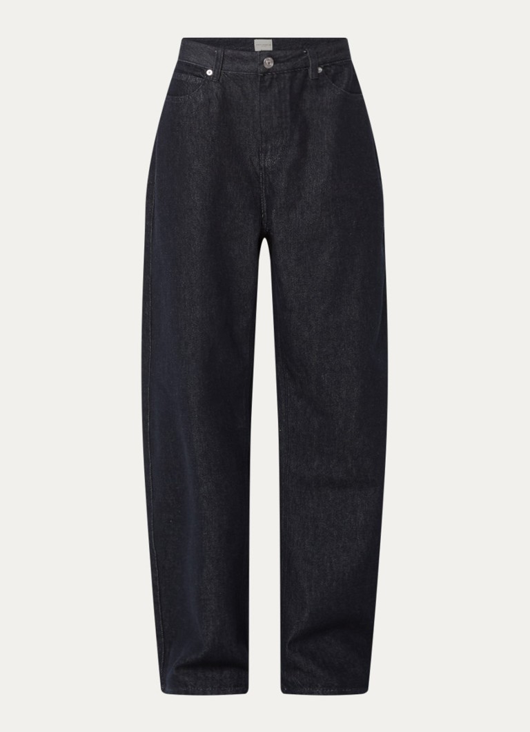 French Connection Dames Misa high waist balloon fit jeans met donkere wassing in de kleur Indigo