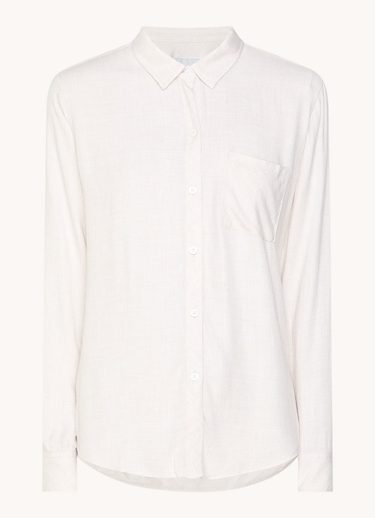 Rails Dames Hunter blouse met borstzak in de kleur Creme