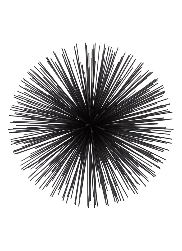 POLSPOTTEN Prickle Large decoratie 26 cm Zwart