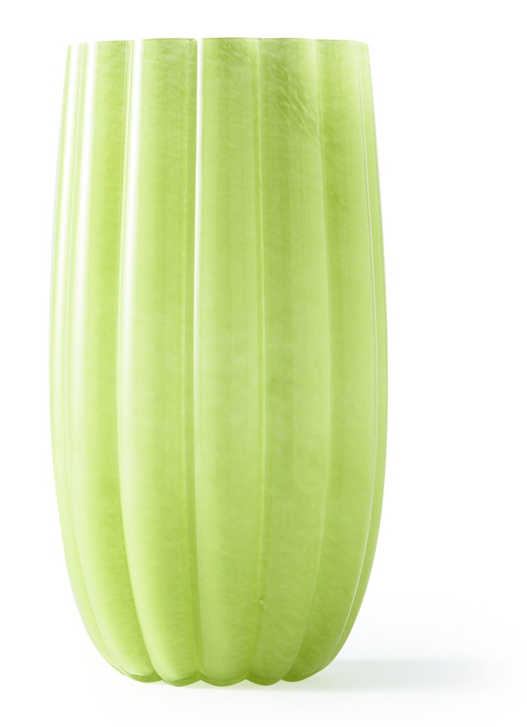 POLSPOTTEN Melon L vaas 38 cm Felgroen - Deal
