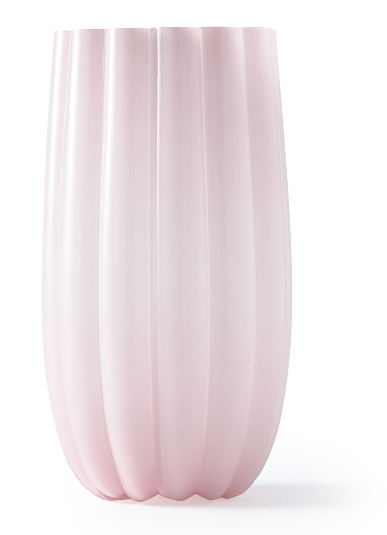 POLSPOTTEN Melon L vaas 38 cm Lichtroze - Deal