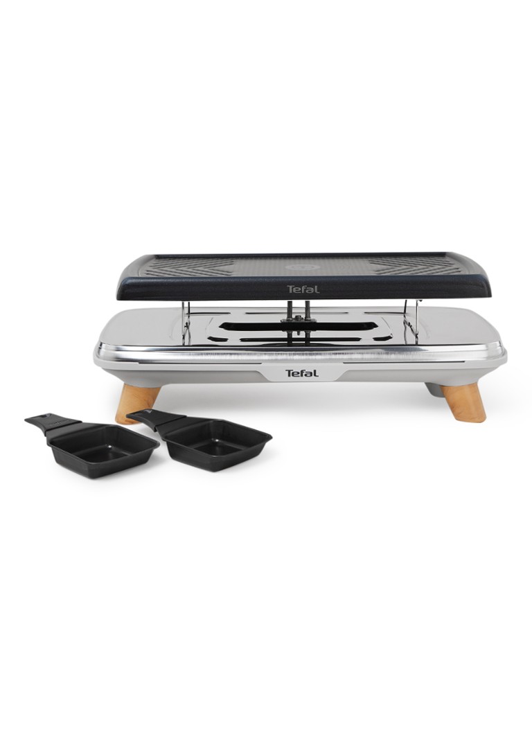 Tefal Tefal Raclette Gourmet 3-In-1 Re610D Zilver - Deal