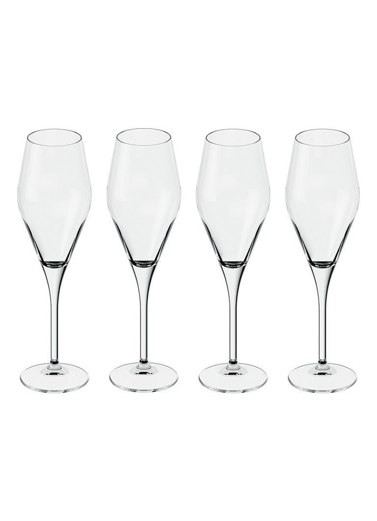 Villeroy & Boch La Divina champagneflûte 26 cl set van 4 Transparant - Deal