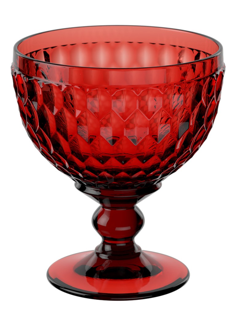Villeroy & Boch Boston Coloured dessertcoupe 11 cm Donkerrood - Deal