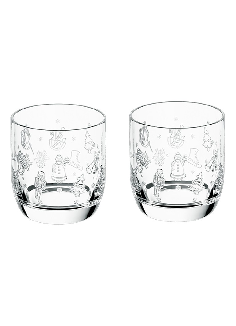 Villeroy & Boch Annual Christmas shotglas set van 4 Transparant - Deal