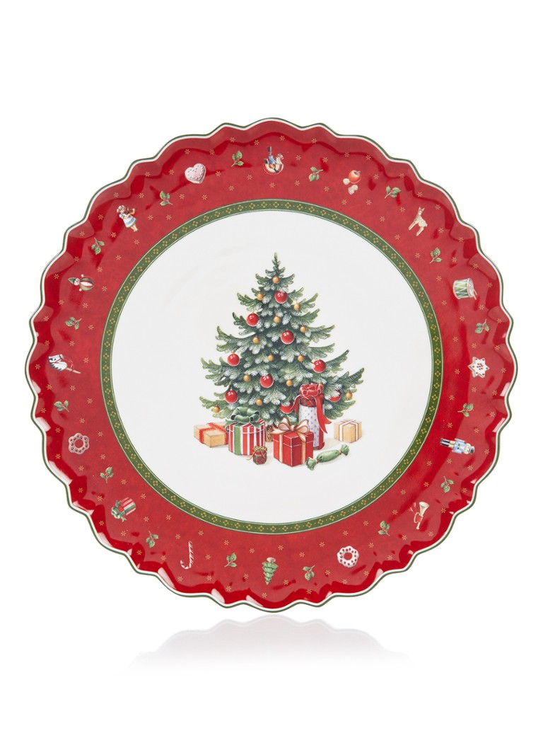 Villeroy & Boch Toy's Delight Kerst serveerschaal 33 cm Steenrood - Deal