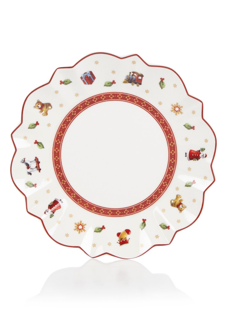Villeroy & Boch Toy's Delight Kerst gebaksbordje 17 cm Gebroken wit - Deal
