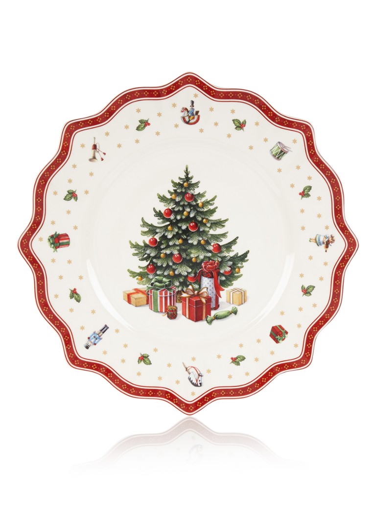 Villeroy & Boch Toy's Delight Kerst onderbord 35 cm Steenrood - Deal