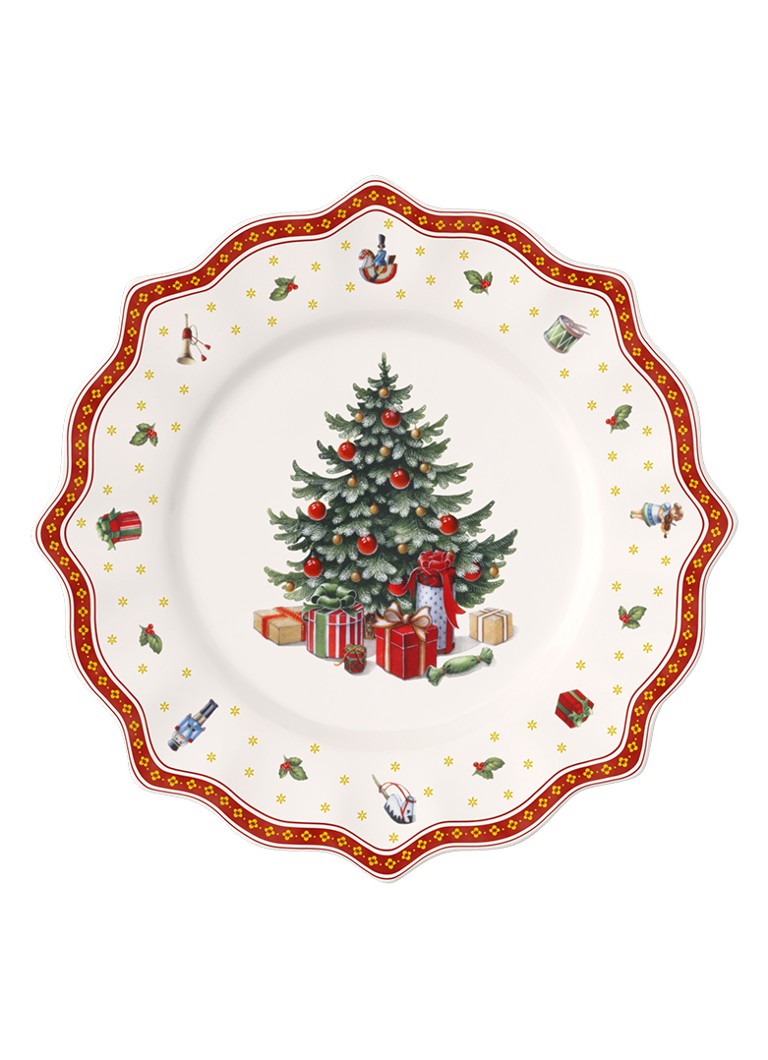Villeroy & Boch Toy's Delight Kerst onderbord 35 cm Steenrood - Deal