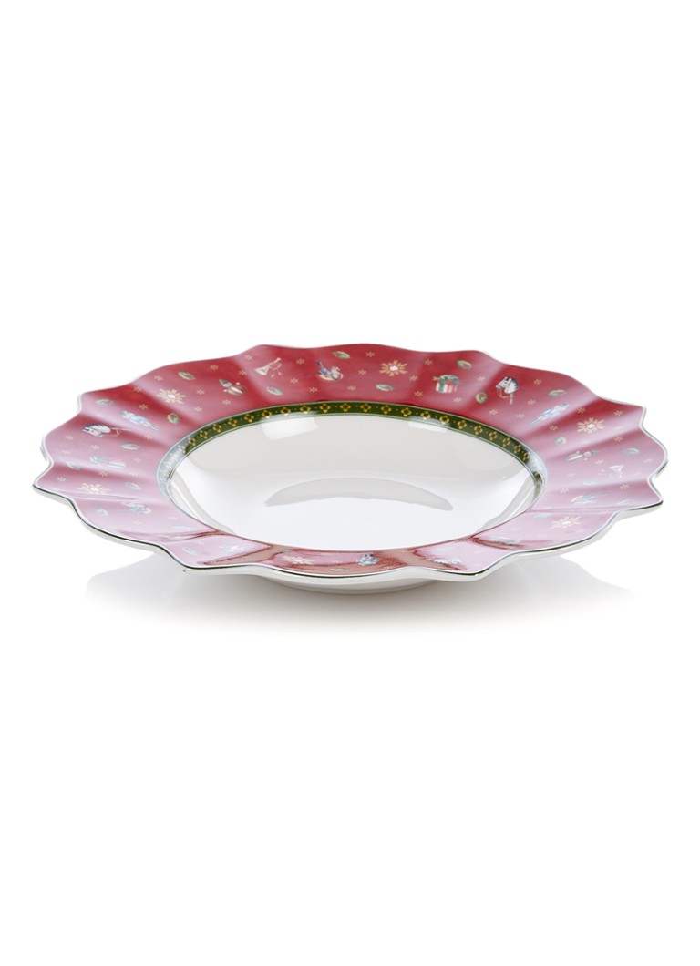Villeroy & Boch Toy's Delight Kerst soepbord 26 cm Steenrood - Deal