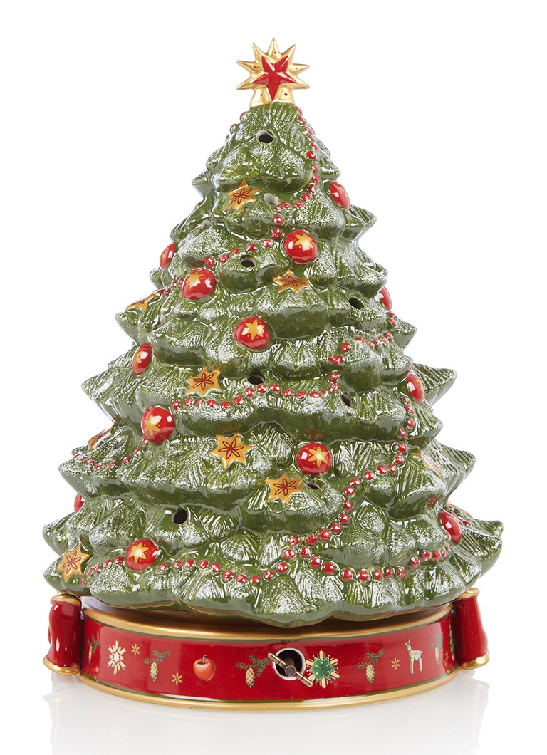Villeroy & Boch Waxinelichthouder met muziek 33 cm Groen - Deal