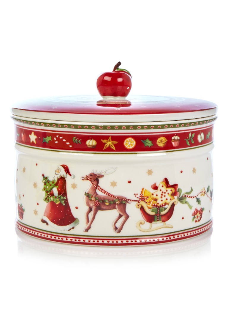 Villeroy & Boch Winter Bakery Delight Kerst snoeppot 17 cm Steenrood - Deal