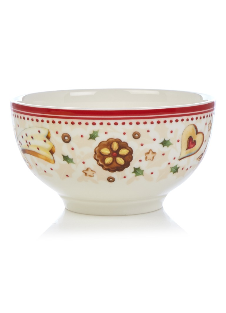 Villeroy & Boch Winter Bakery Delight Kerst kom 14 cm Gebroken wit - Deal