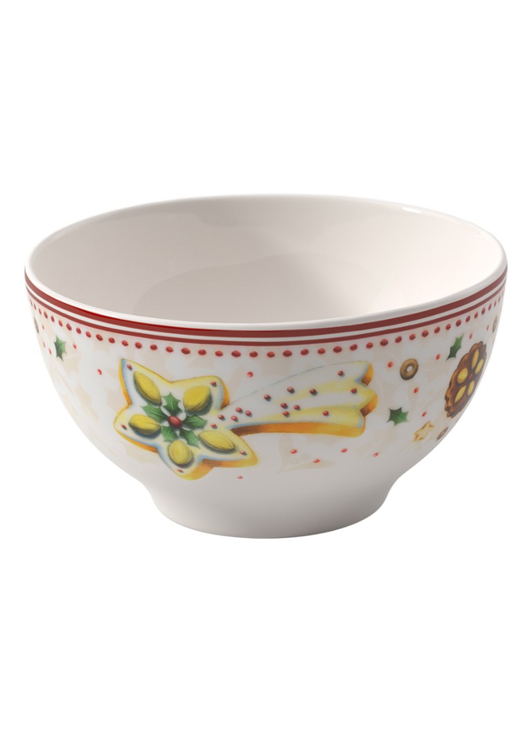 Villeroy & Boch Winter Bakery Delight Kerst kom 14 cm Gebroken wit - Deal