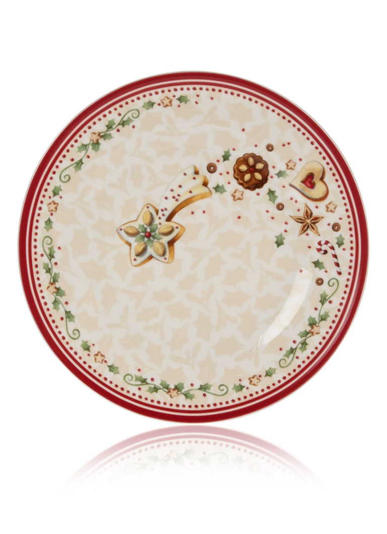 Villeroy & Boch Winter Bakery Delight Kerst ontbijtbord 21 cm Gebroken wit - Deal