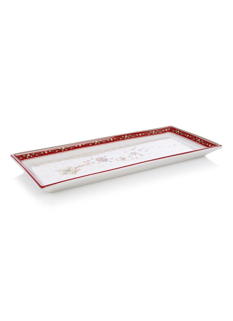 Villeroy & Boch Winter Bakery Delight Kerst partyschaal 39 cm Gebroken wit - Deal