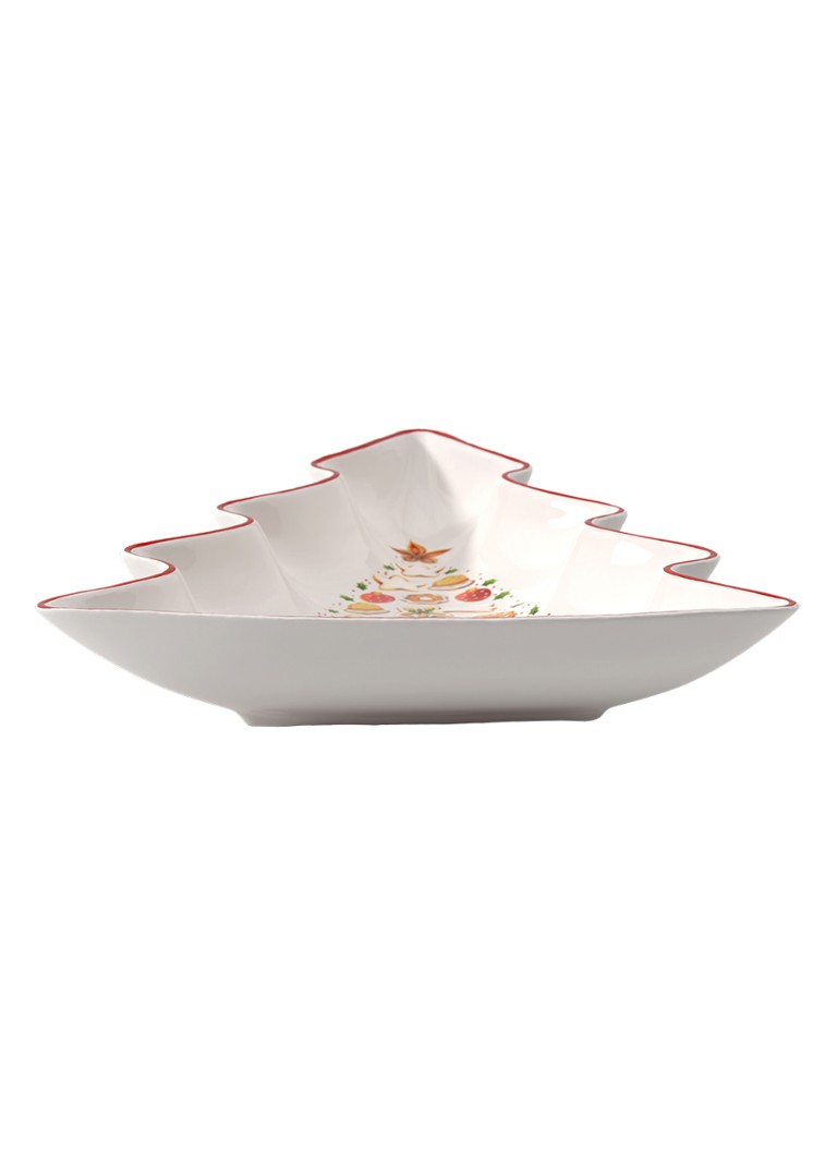 Villeroy & Boch Winter Bakery Delight Kerst partyschaal 26,5 cm Gebroken wit - Deal