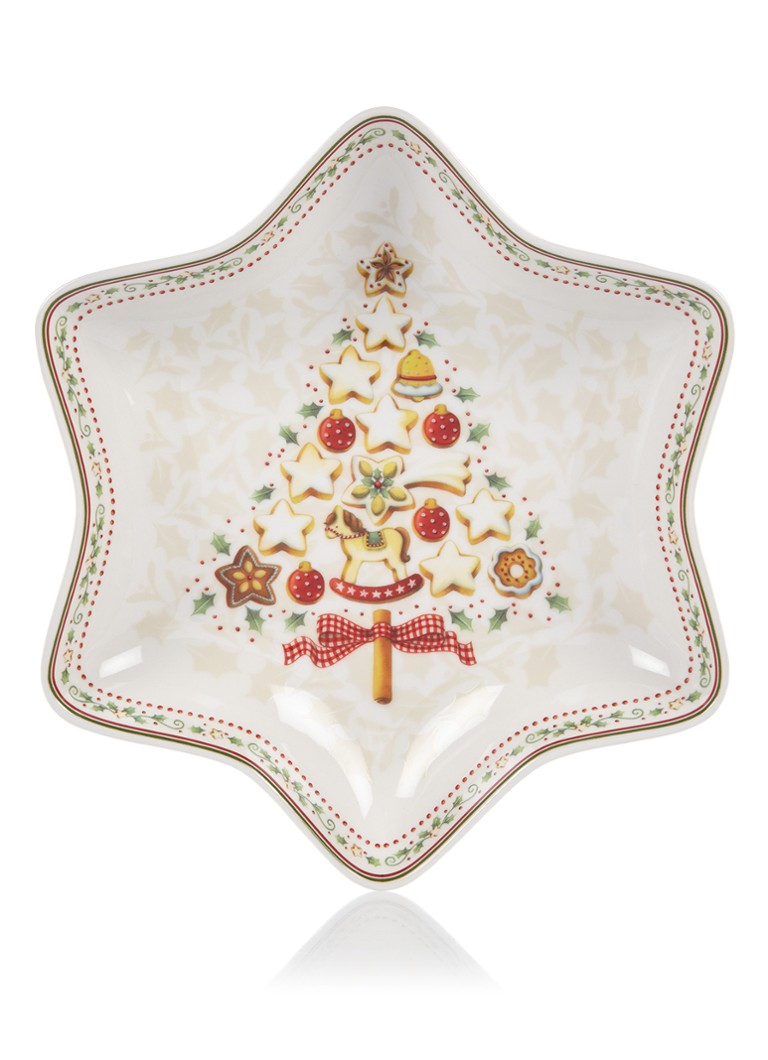 Villeroy & Boch Winter Bakery Delight Kerst partyschaal 27 cm Gebroken wit - Deal