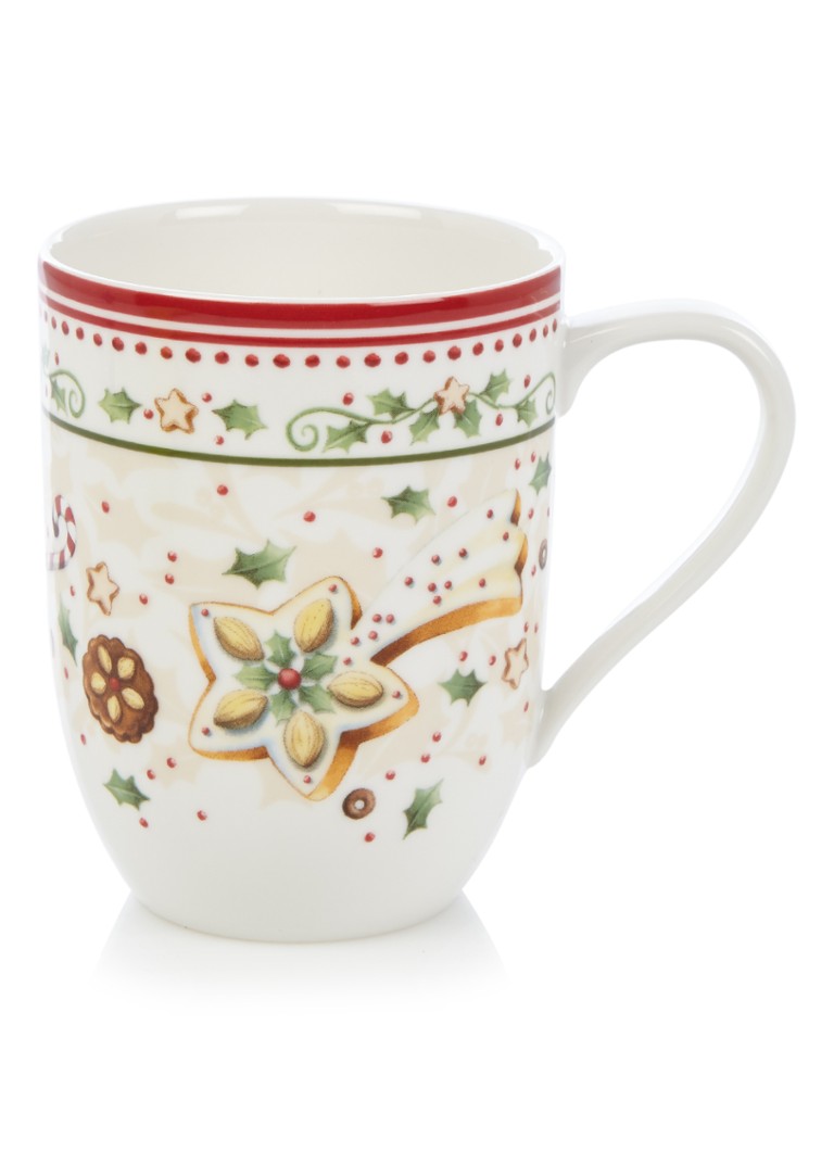 Villeroy & Boch Winter Bakery Delight kerst kopje 34 cl Gebroken wit - Deal
