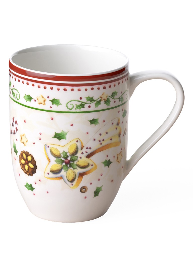 Villeroy & Boch Winter Bakery Delight kerst kopje 34 cl Gebroken wit - Deal