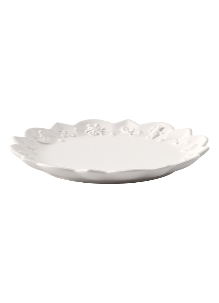 Villeroy & Boch Toy's Delight Royal Classic Kerst gebaksbordje 19 cm Gebroken wit - Deal