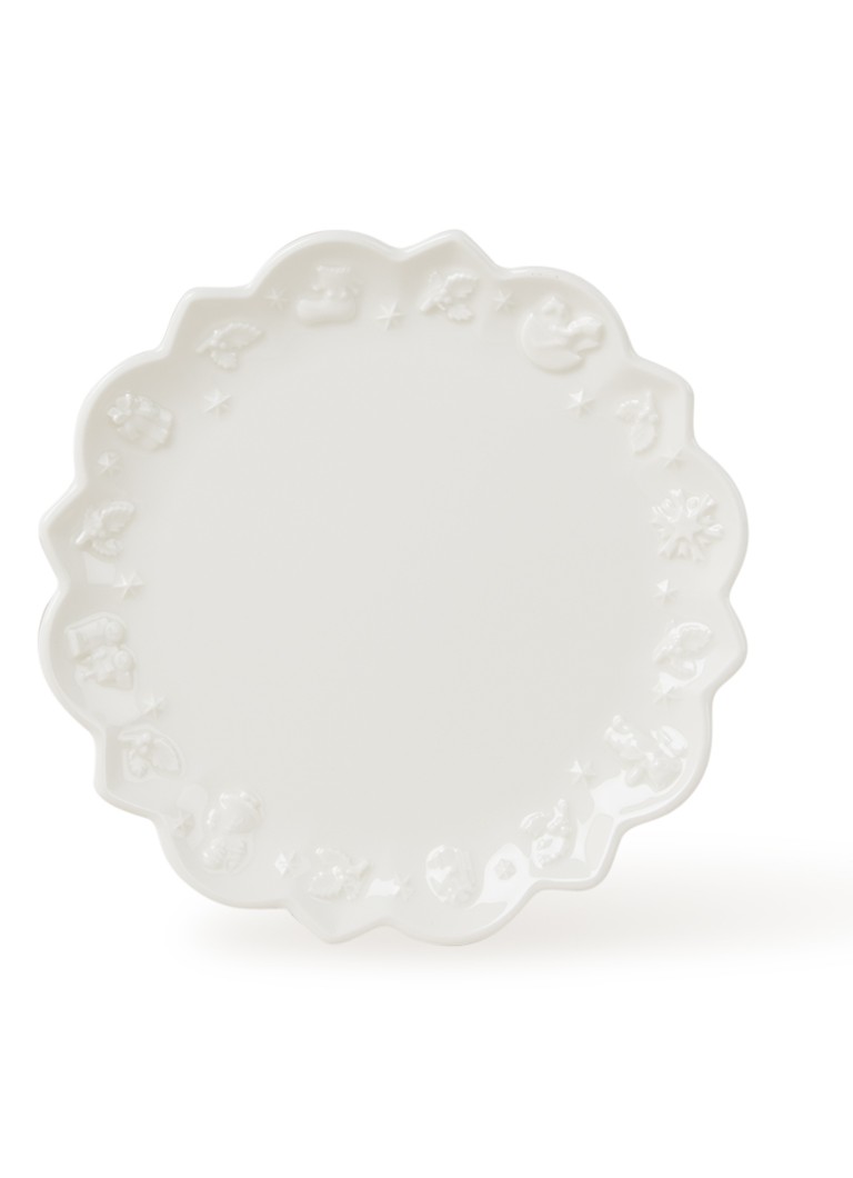 Villeroy & Boch Toy's Delight Royal Classic Kerst gebaksbordje 19 cm Gebroken wit - Deal