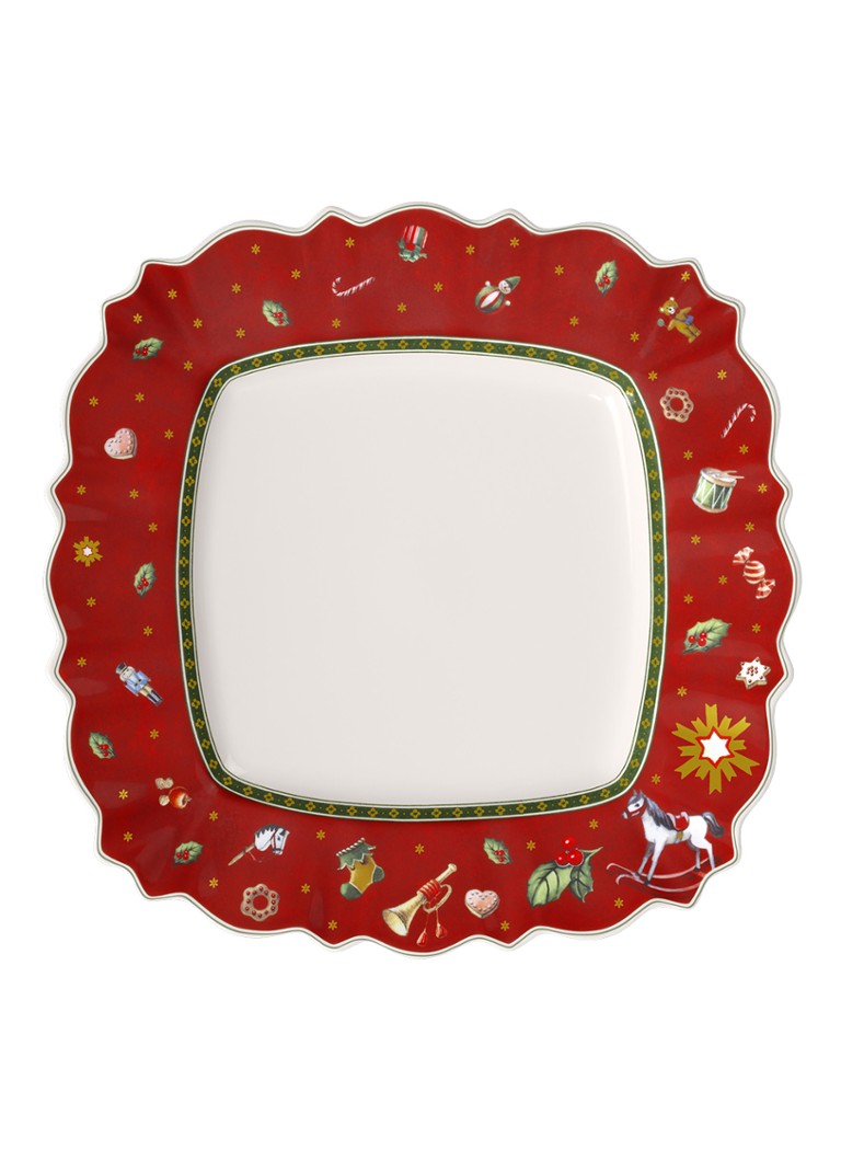 Villeroy & Boch Toy's Delight dinerbord 28 cm Steenrood - Deal