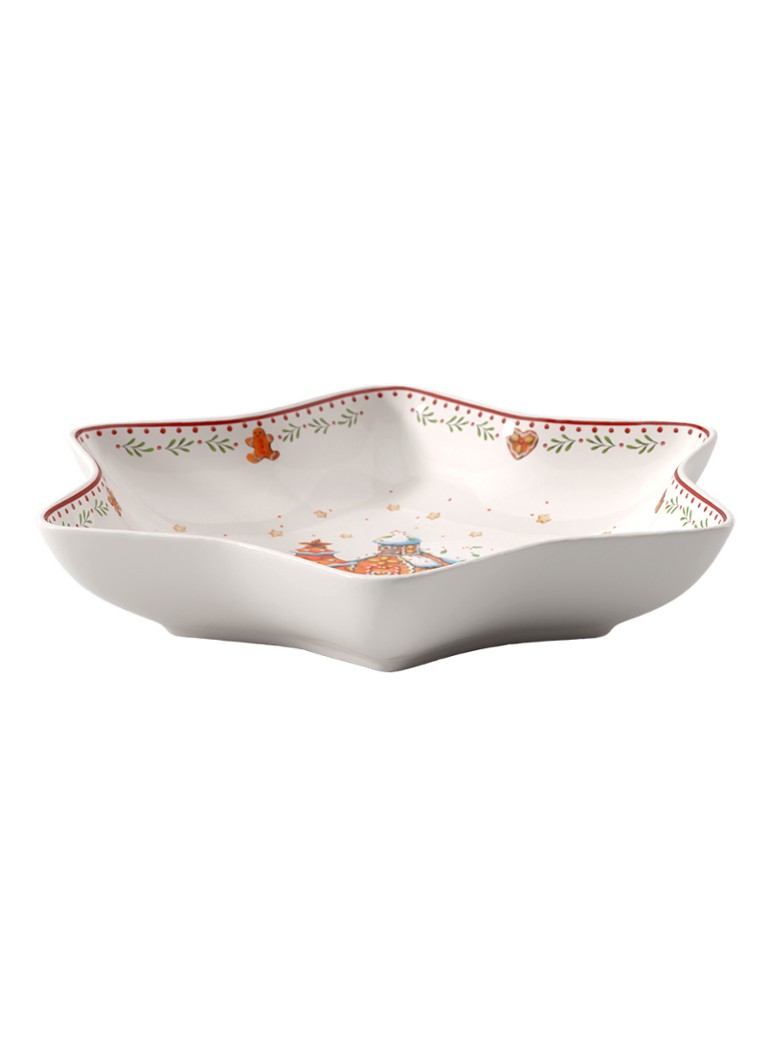 Villeroy & Boch Winter Bakery Delight Kerst partyschaal 24 cm Gebroken wit - Deal