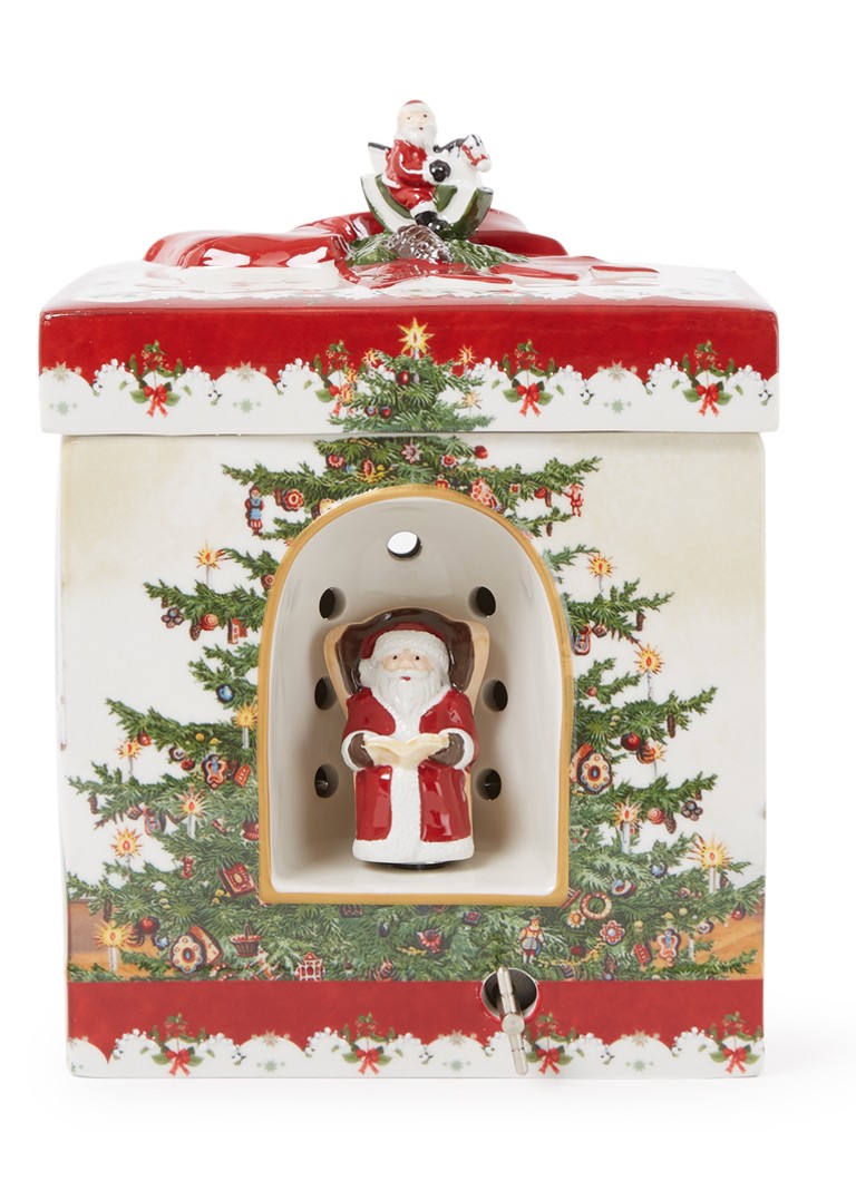 Villeroy & Boch Christmas Toy's Box geschenkdoos 17 x 20 cm Steenrood - Deal