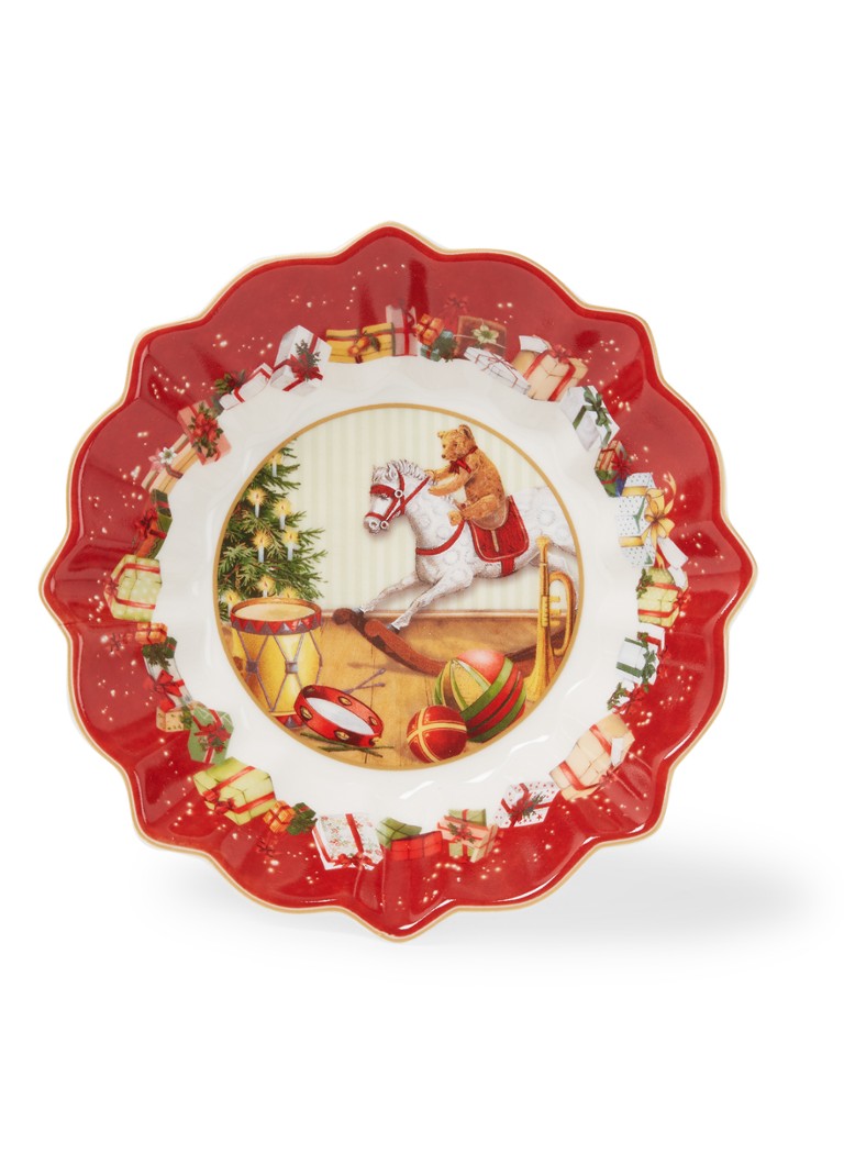 Villeroy & Boch Toy's Fantasy serveerschaal 16,5 cm Steenrood - Deal