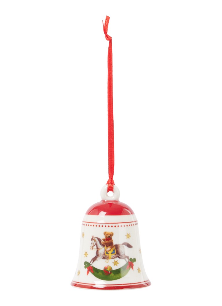 Villeroy & Boch My Christmas Tree Klokje kersthanger 6,9 cm Steenrood - Deal